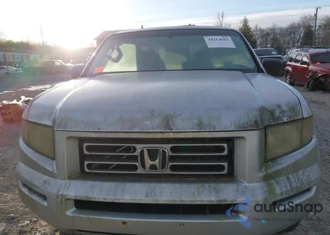 2006 Honda Ridgeline Rt from USA, damaged, VIN 2HJYK16266H561234